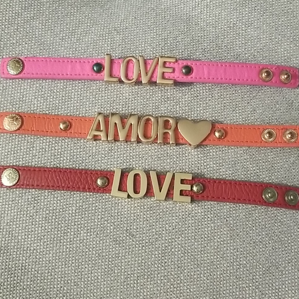 BCBG bracelets